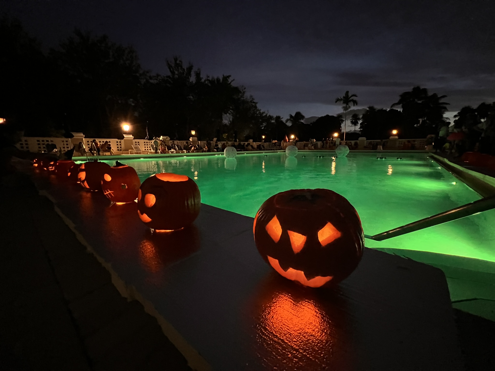 Pumpkin Float at the Country Club