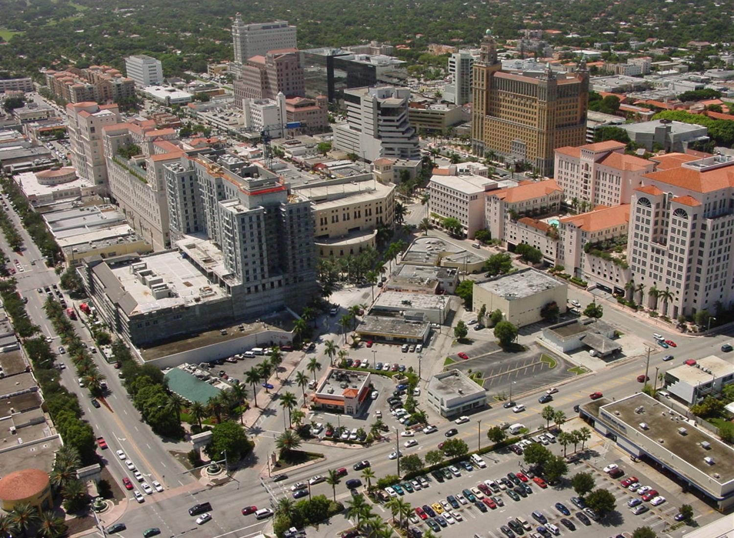 Coral Gables Aerial View