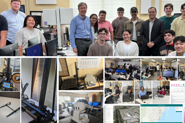 Collage of Staff and Lab Participants