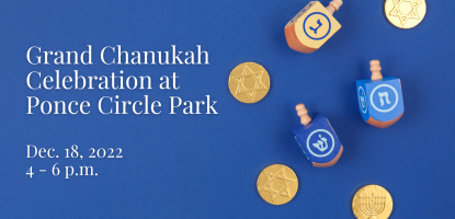 Chanukah Celebration flyer