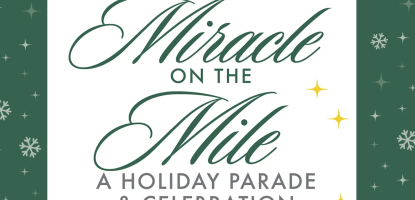 Miracle on the Mile Parade flyer