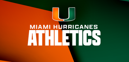 Miami Hurricanes Athletics banner