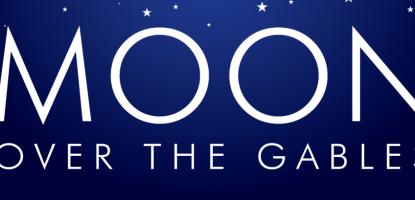 Logo for "Moon Over the Gables"