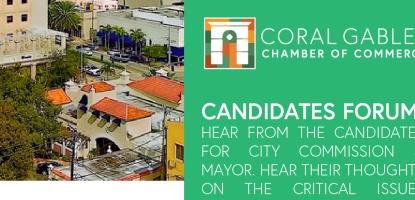 Event flyer for 2023 Candidates Forum