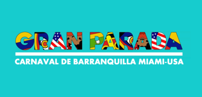 Event flyer for "Carnaval de Barranquilla"