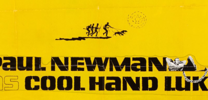 Event flyer for screening of "Cool Hand Luke"