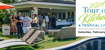 Event flyer for 2024 Tour of Kitchens