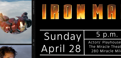 Iron Man flyer