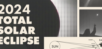 2024 Total Solar Eclipse event flyer
