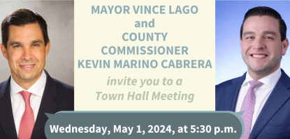 Town Hall Meeting graphic