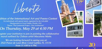 Liberte arts and poem contest