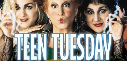 Witches look into camera for Teen Tuesday takes place Oct. 14 from 5 to 7 p.m. at Ruth Bryan Owen Waterway Park, 3940 Granada Blvd.