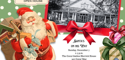 Merrick House Holiday Celebration Flyer