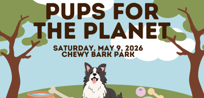 Pups for the Planet Event Banner