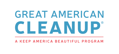 Logo for Great American Cleanup, A Keep America Beautiful Program