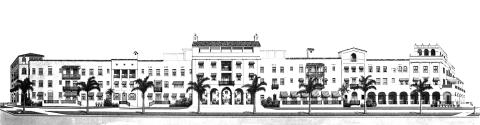 Sketch of San Sebastian Apartment Hotel 