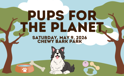 Pups for the Planet Event Banner