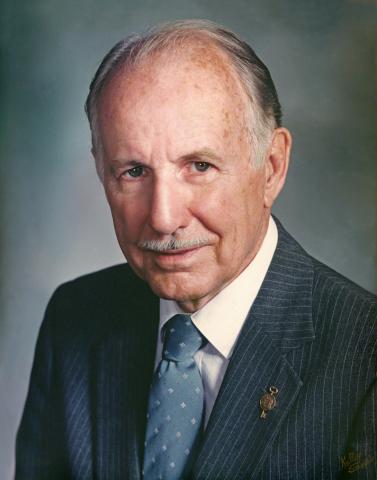 Painted portrait of Mayor William Chapman