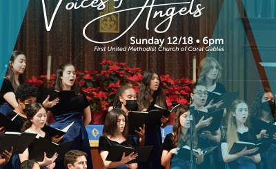 "Voices of Angels" event flyer