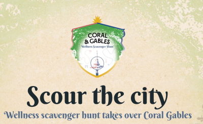 wellness scavenger hunt flyer