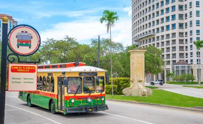 Photo of Coral Gables trolley