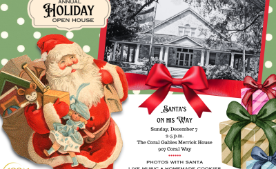 Merrick House Holiday Celebration Flyer