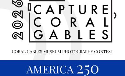 flyer for photography contest with American Flag